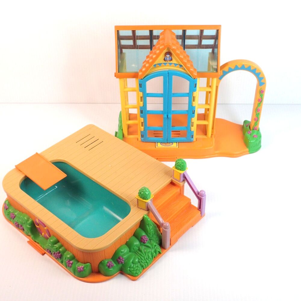 Vintage Fisher-Price Dora's Talking House Expansion Pool & Greenhouse 2004